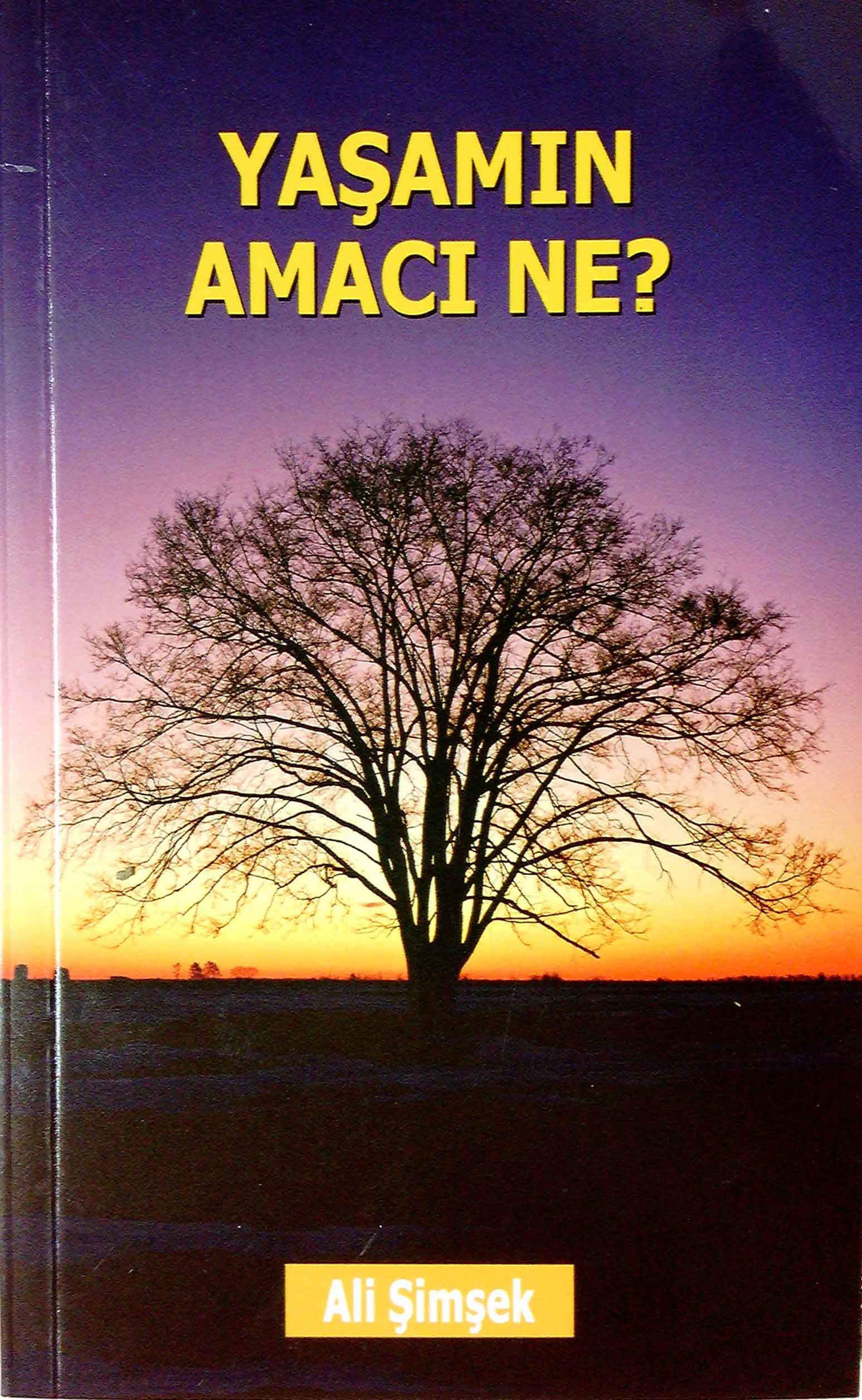 yaşamın amacı ne